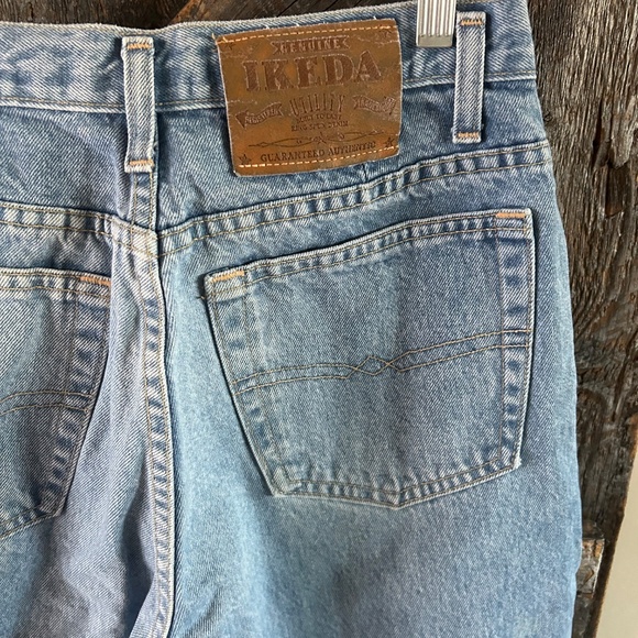 Women's Vintage IKEDA Light Wash Jeans - Picture 5 of 5